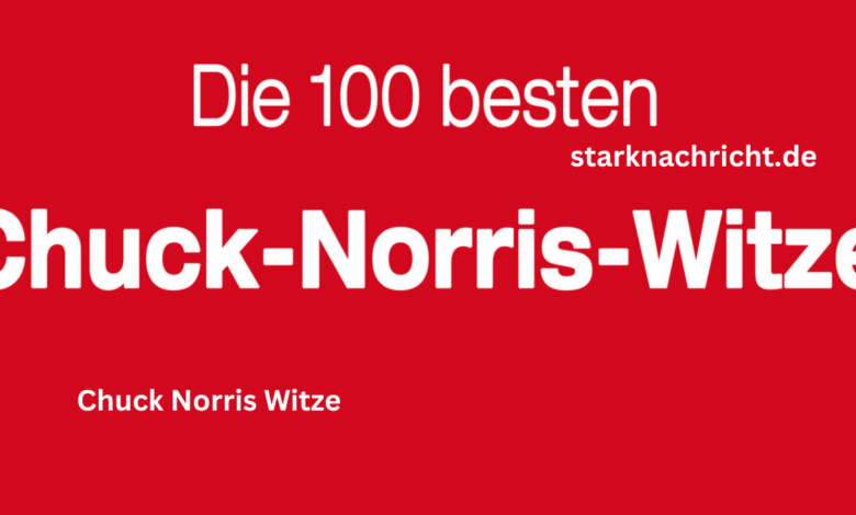 Chuck Norris Witze